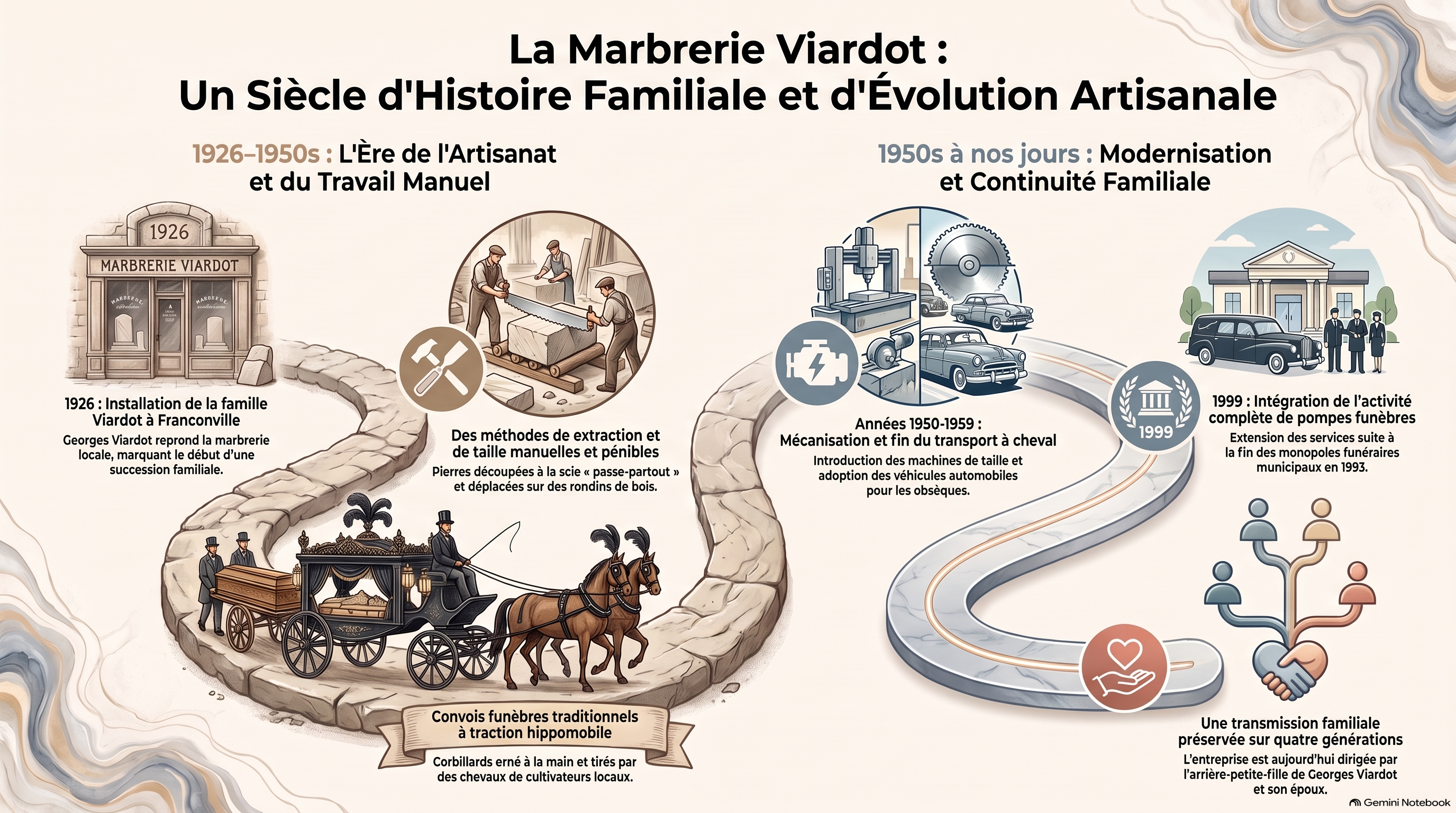 Gazette Histoire de la Marbrerie Viardot