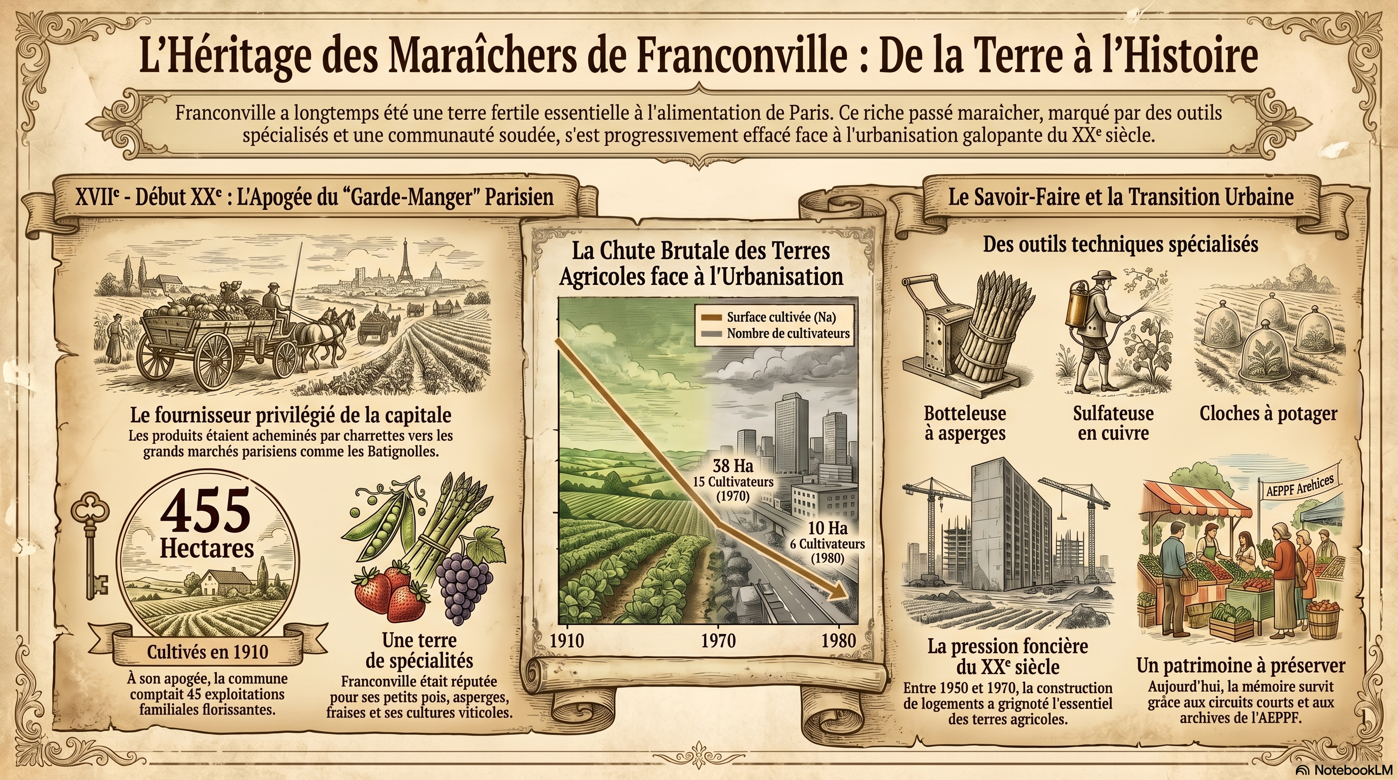Histoire Héritage maraîcher de Franconville