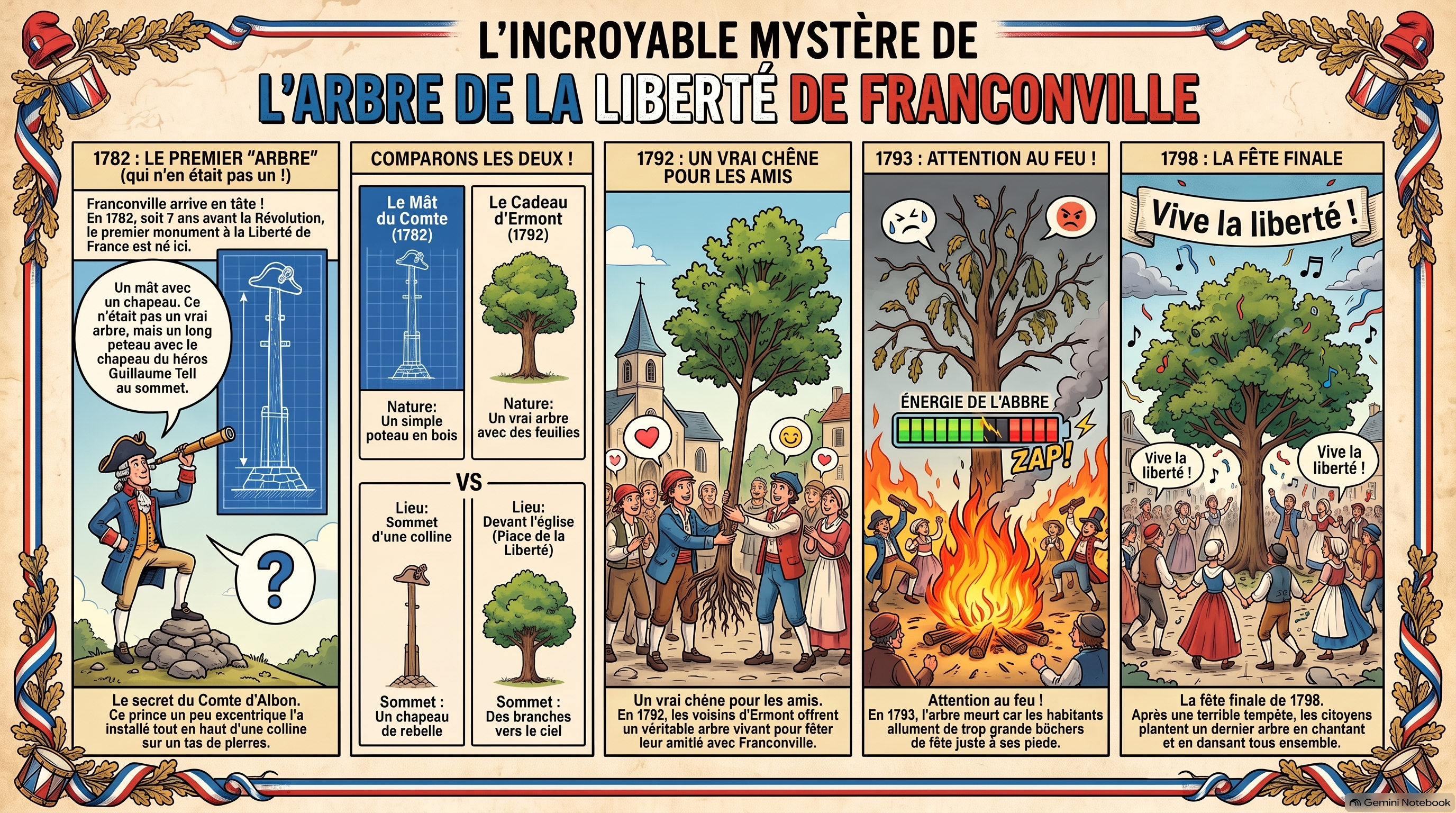 Histoire L arbre de liberté de Franconville