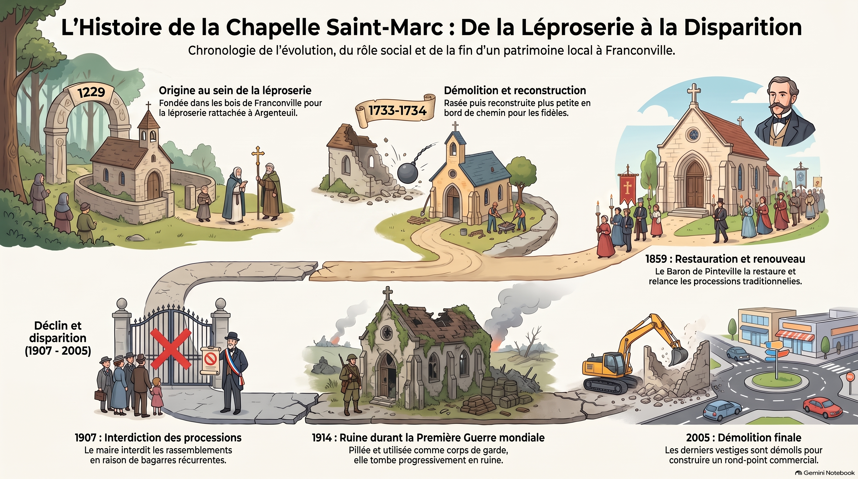UrbCulte Histoire de la Chapelle Saint Marc
