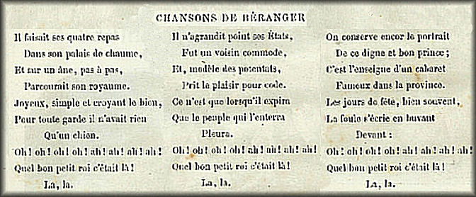 Chanson Beranger mp3