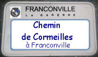 panneau cormeilles Chemin